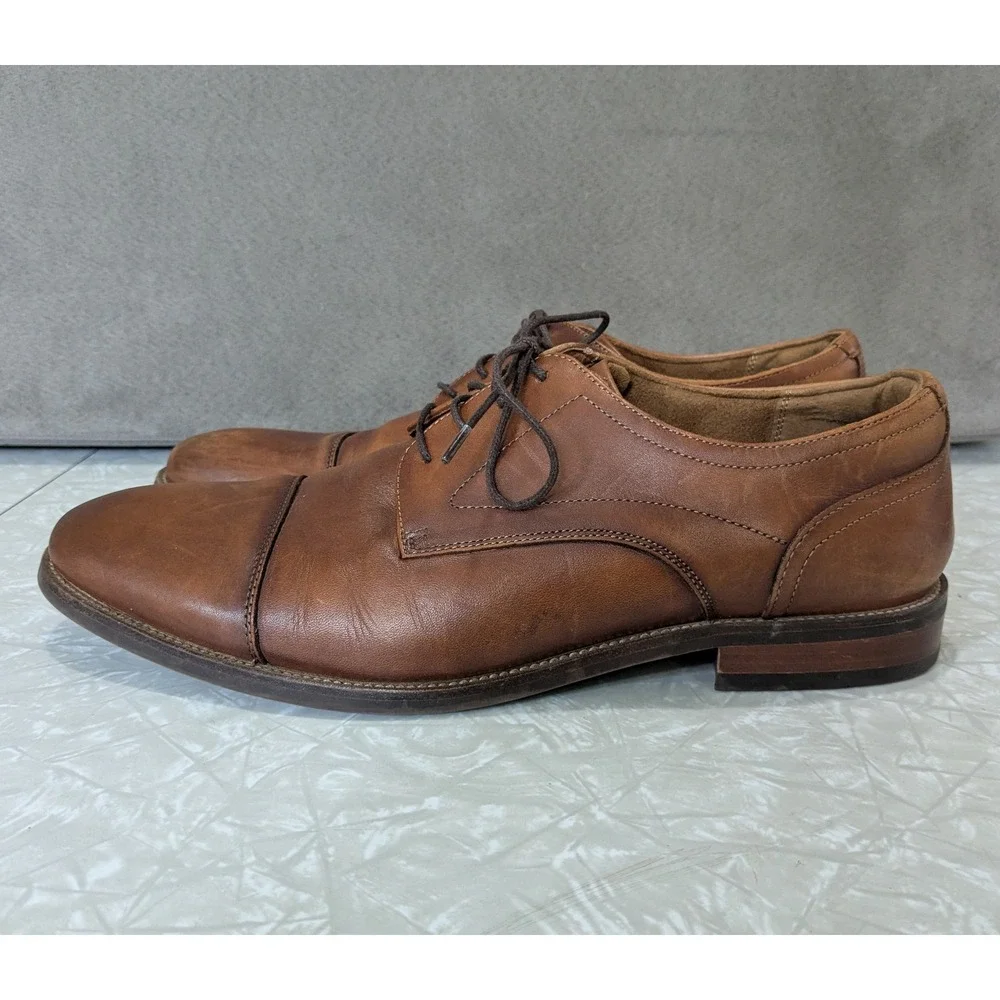Florsheim leather cap